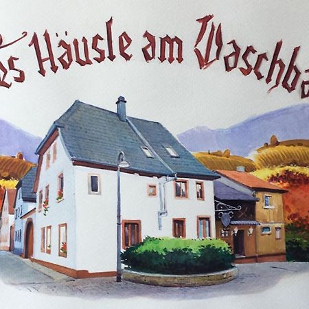 Appartement Altes Haeusle Am Waschbach-Weinberg à Edenkoben Extérieur photo